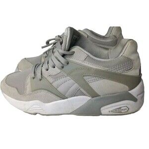 PUMA Blaze Trinomic Shoes Mens Size 8 Sneakers White Gray